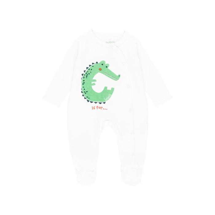 Φορμάκι μπεμπέ unisex Boboli-112082-WHITE