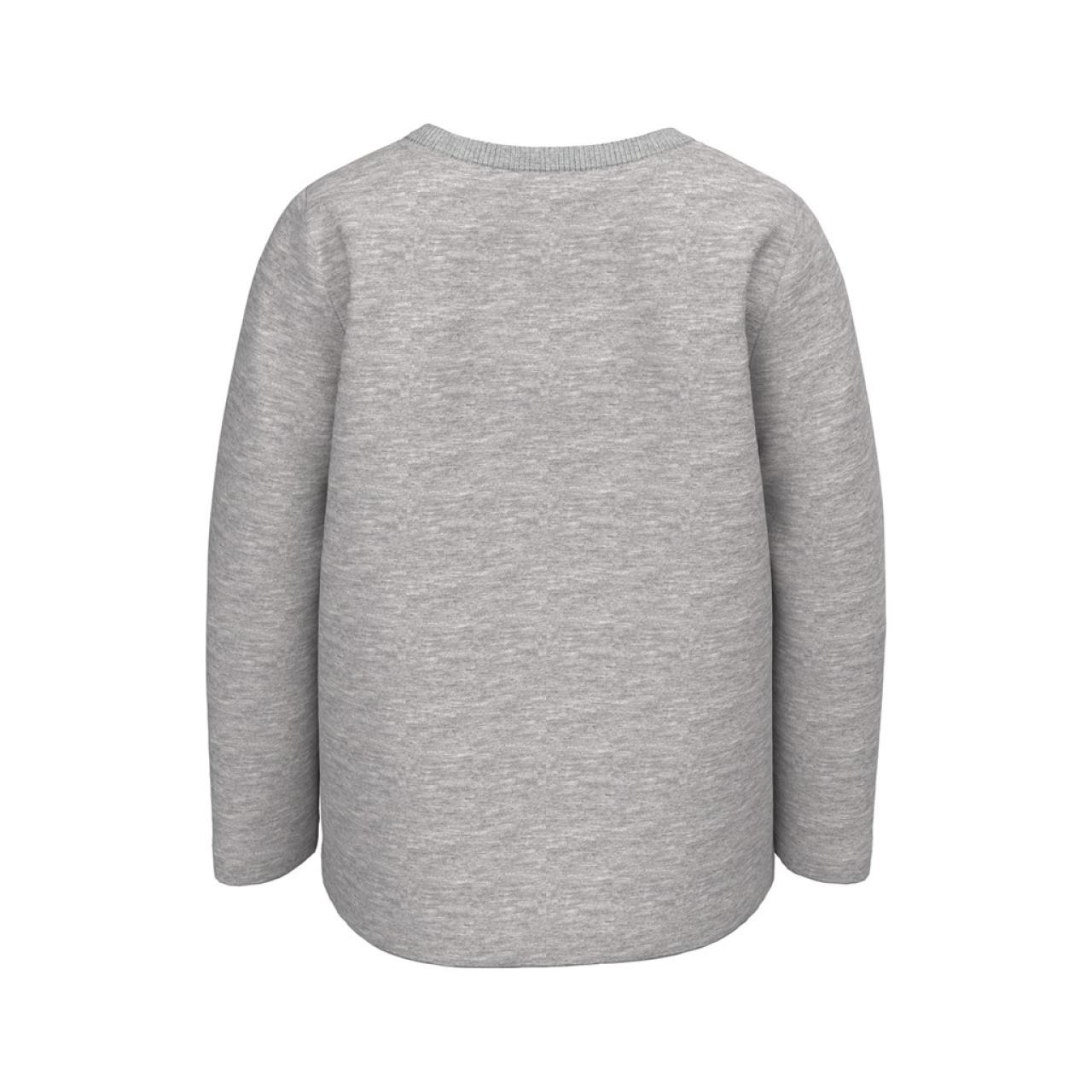 Μπλούζα μακό αγόρι Christmas name it-13209482- Grey Melange φωτογραφία