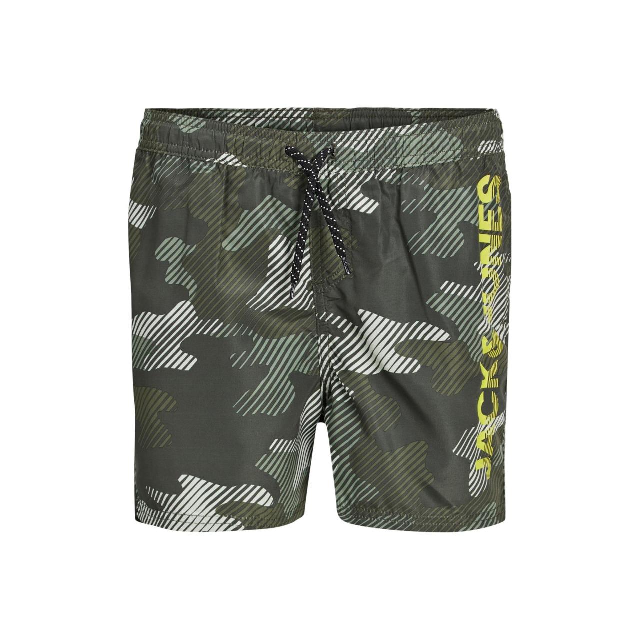 JACK&JONES Μαγιό βερμούδα αγόρι JACK & JONES-12206242-Forest Night