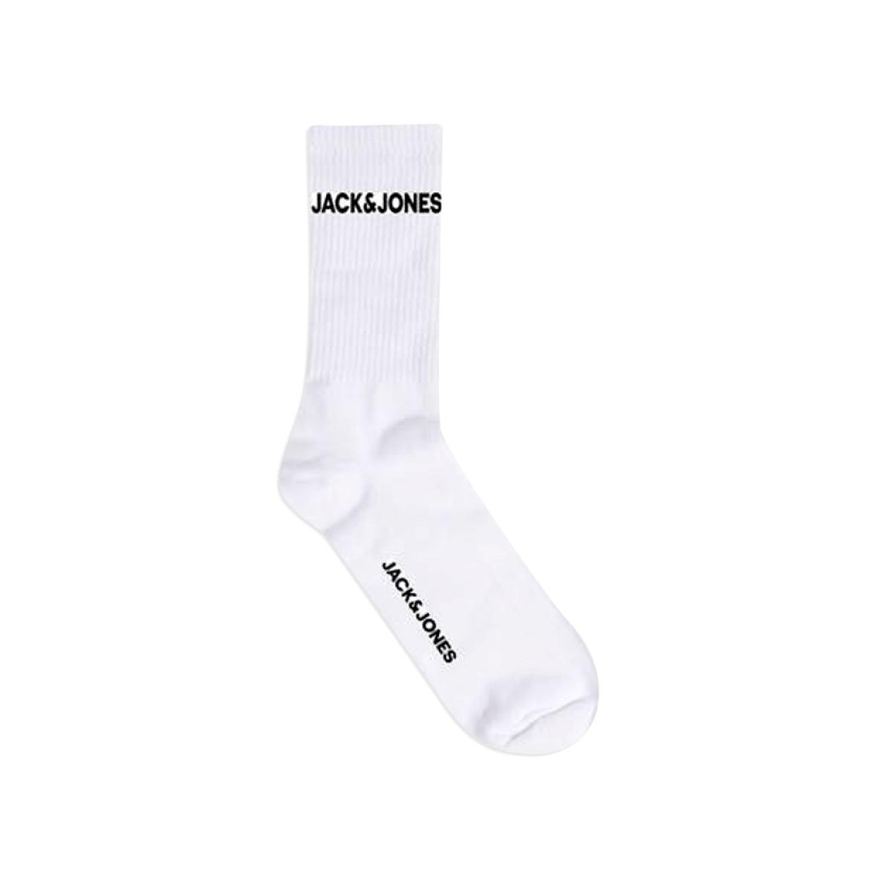 Κάλτσες 5 τεμ. αγόρι JACK & JONES-12219499-White φωτογραφία