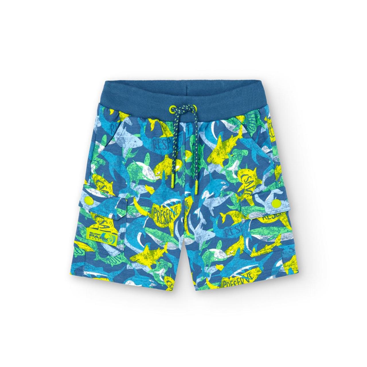 BOBOLI Βερμούδα φούτερ αγόρι Boboli-528229-9430-Blue