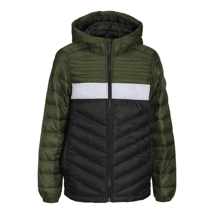 Μπουφάν puffer αγόρι Jack & Jones-12212568-Rosin