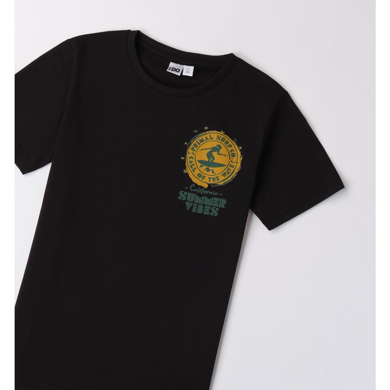 Μπλούζα μακό αγόρι I DO-48807-0658-Black φωτογραφία