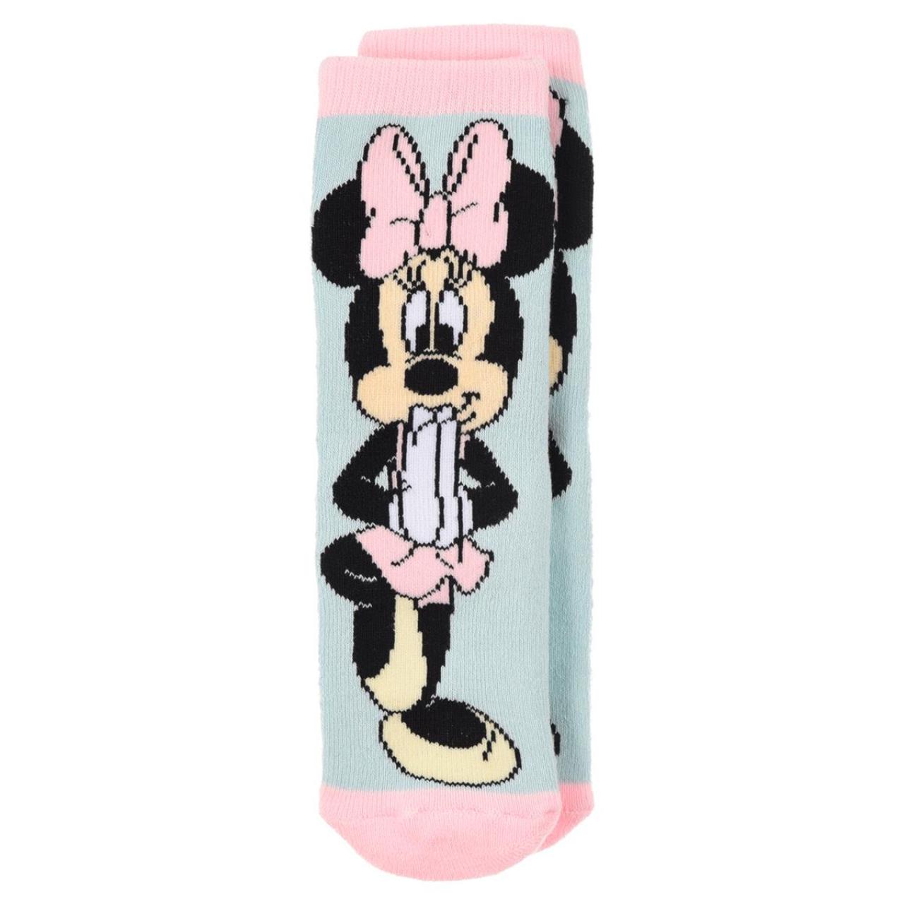 SUPER HEROES Κάλτσες αντιολισθητικές κορίτσι Minnie Mouse-HW0627-TURQUO