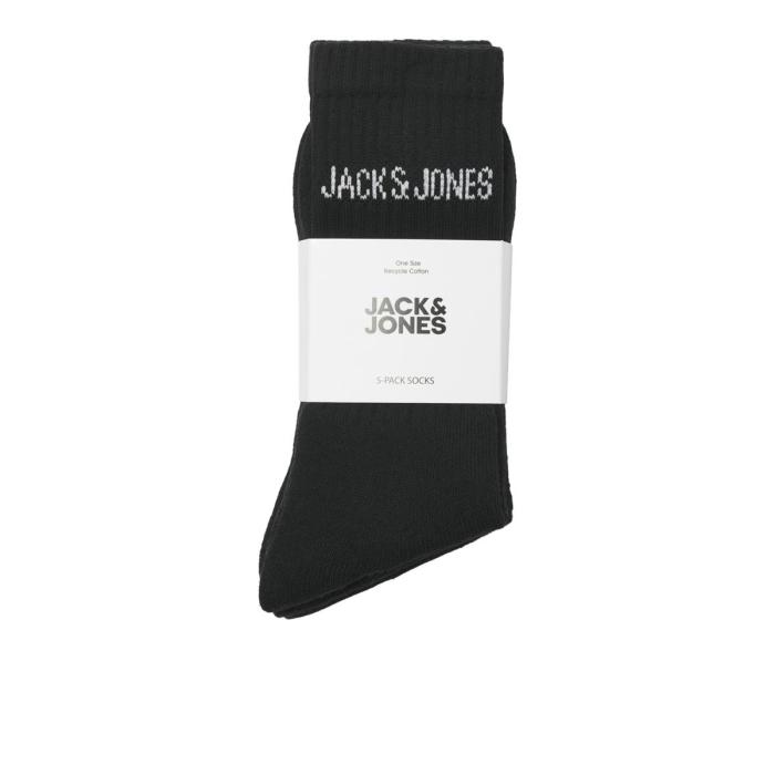 Κάλτσες 5 τεμ. αγόρι JACK & JONES-12266889-Black