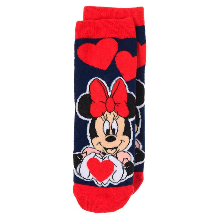 Κάλτσες αντιολισθητικές κορίτσι Minnie Mouse-HW0628-NAVY