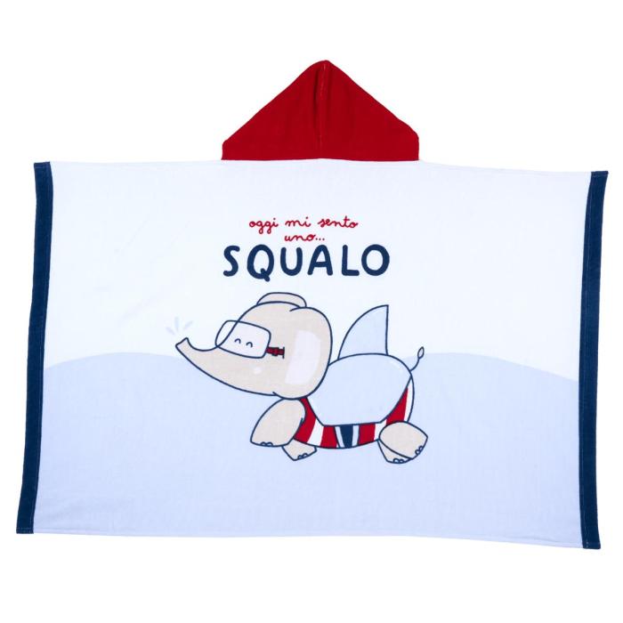 Πόντσο -μπουρνούζι  μπεμπέ αγόρι CHICCO-00272-037-70x46 cm