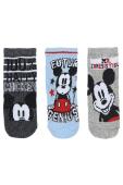 Καλτσάκια σετ 3 τεμ. μπεμπέ αγόρι Mickey Mouse-HU0621-PACK1