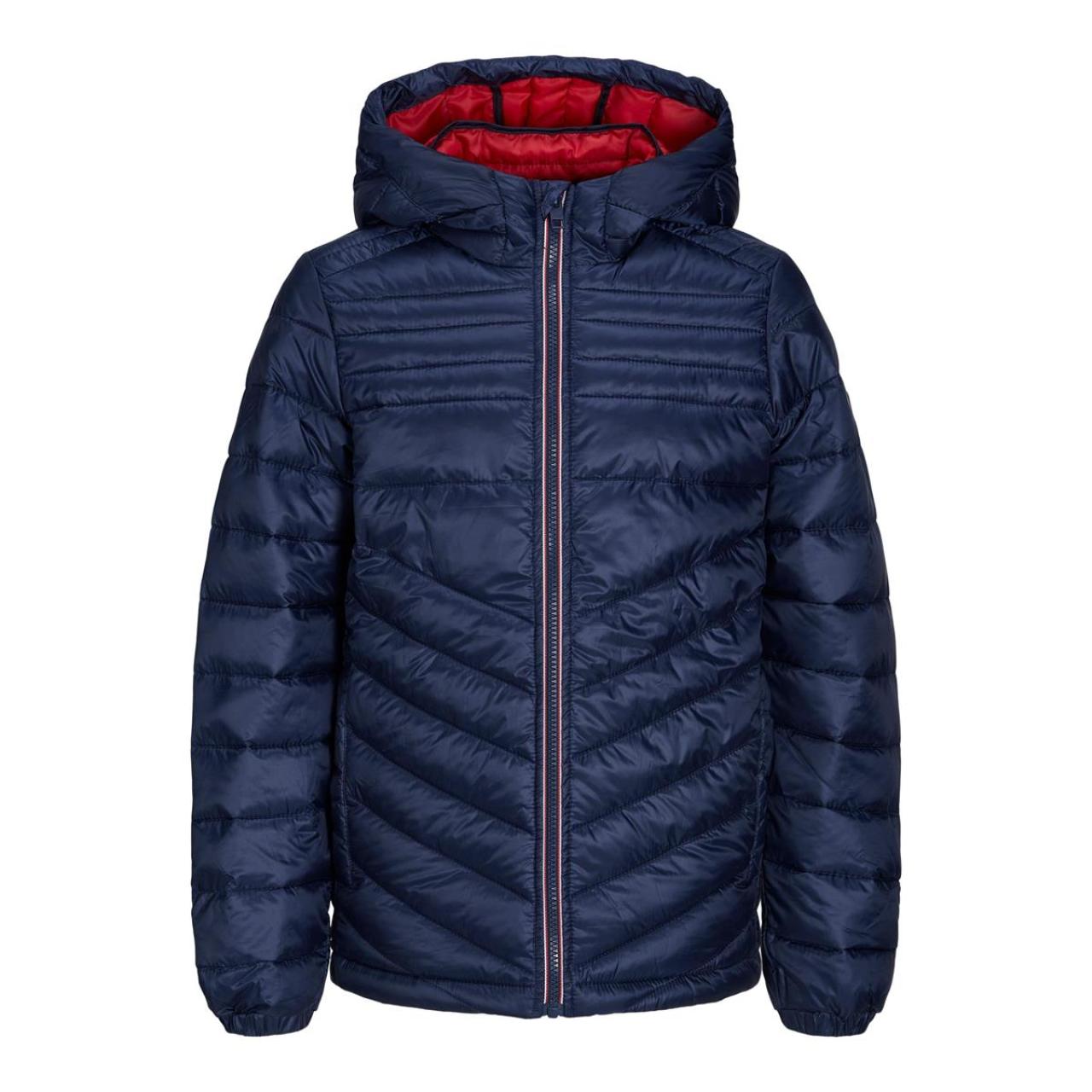 JACK&JONES Μπουφάν puffer αγόρι Jack & Jones-12212568-Navy Blazer/Contrast