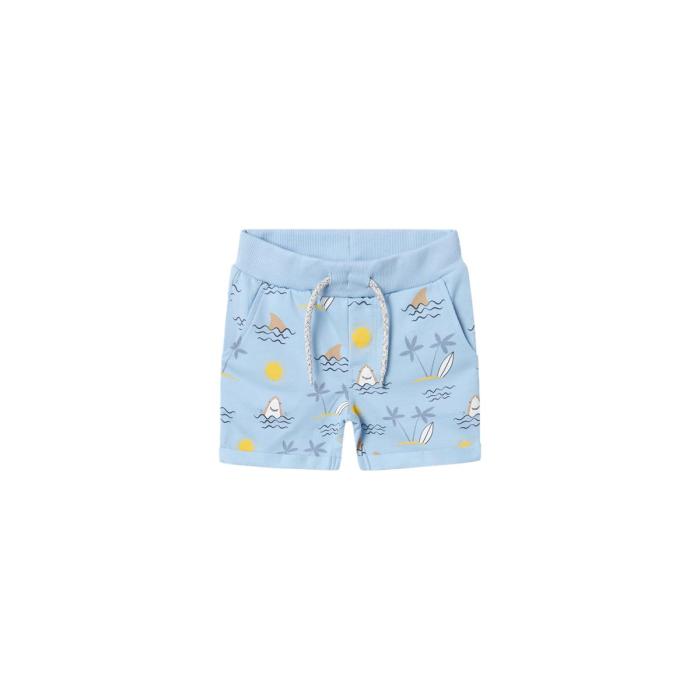 Βερμούδα φούτερ αγόρι name it-13215007-Chambray Blue