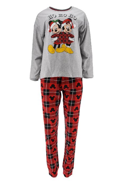 Πιτζάμα unisex Christmas Mickey-Minnie-HU2102-RED