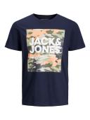 Μπλούζα μακό αγόρι JACK & JONES-12201605-Navy Blazer