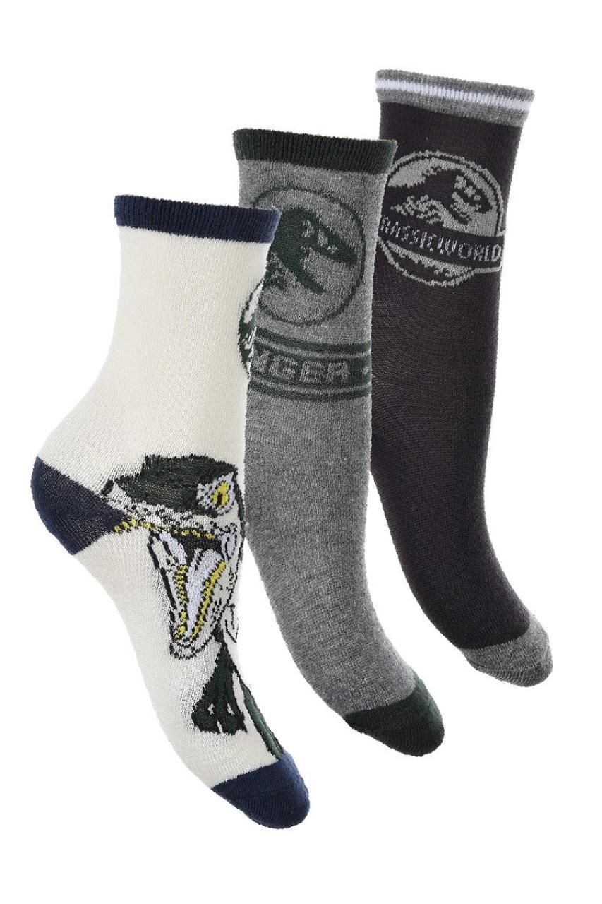 Κάλτσες 3 τεμ. αγόρι JURASSIC WORLD-EV0624-PACK2