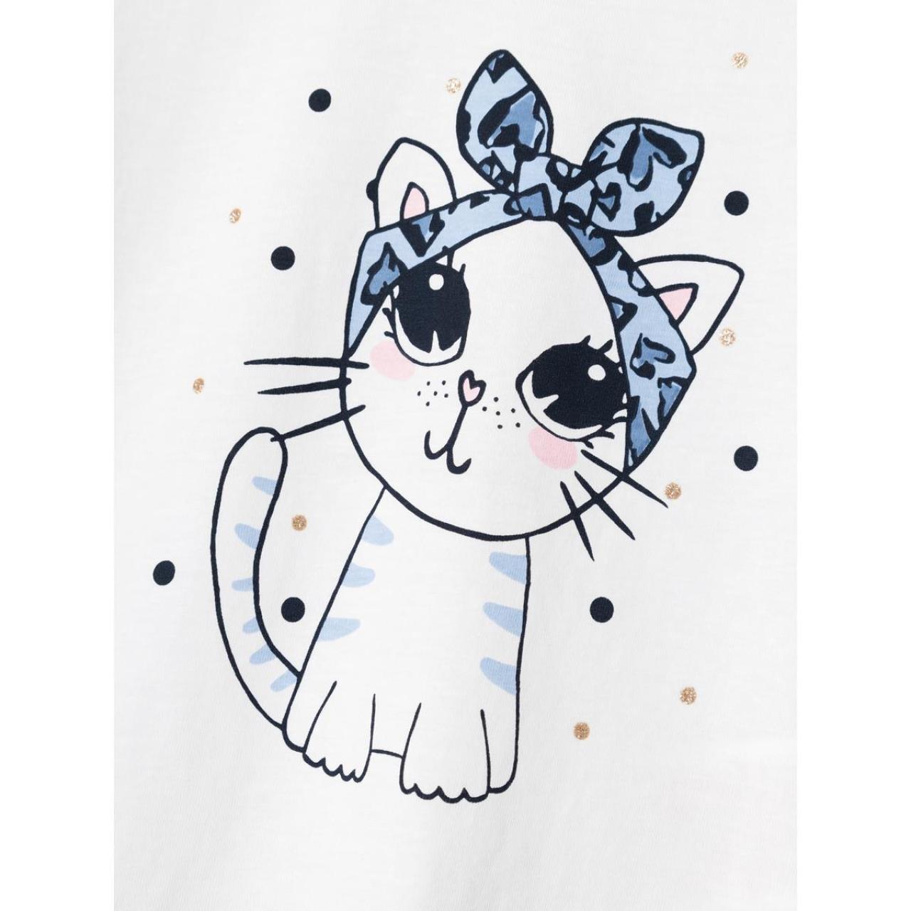 Μπλούζα μακό κορίτσι name it-13228157-Bright White φωτογραφία