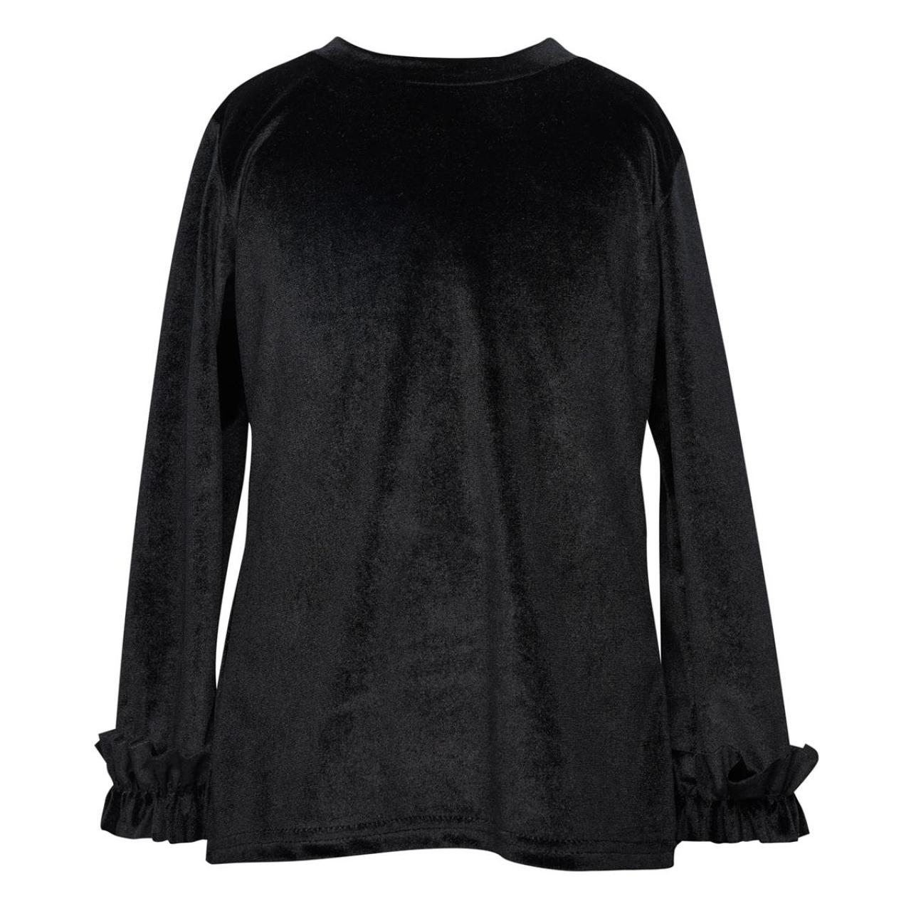 TWO IN A CASTLE Μπλούζα βελουτέ κορίτσι two in a castle-T4809-Black