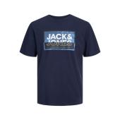 Μπλούζα μακό αγόρι JACK & JONES-12254194-Navy Blazer