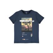 Μπλούζα μακό αγόρι Name it-13190362-DS organic cotton