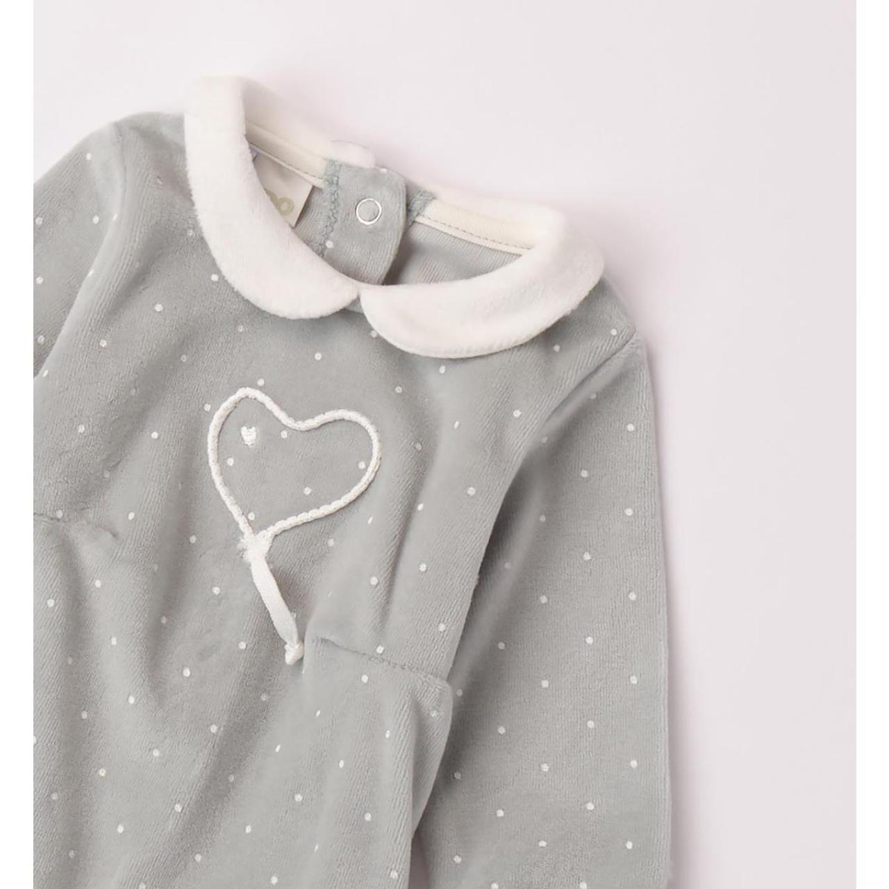 Φορμάκι μπεμπέ βελουτέ κορίτσι I DO-47291-6WL7-Green