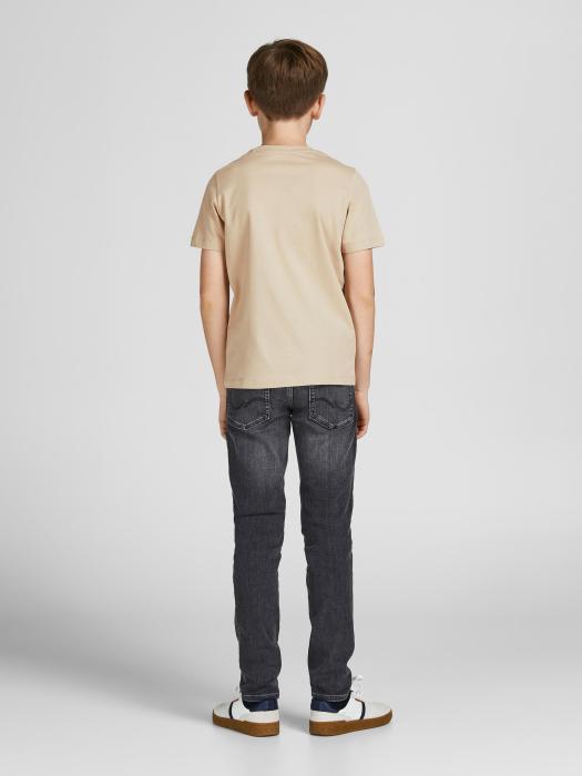 Μπλούζα μακό αγόρι JACK & JONES-12208435-Oxford Tan