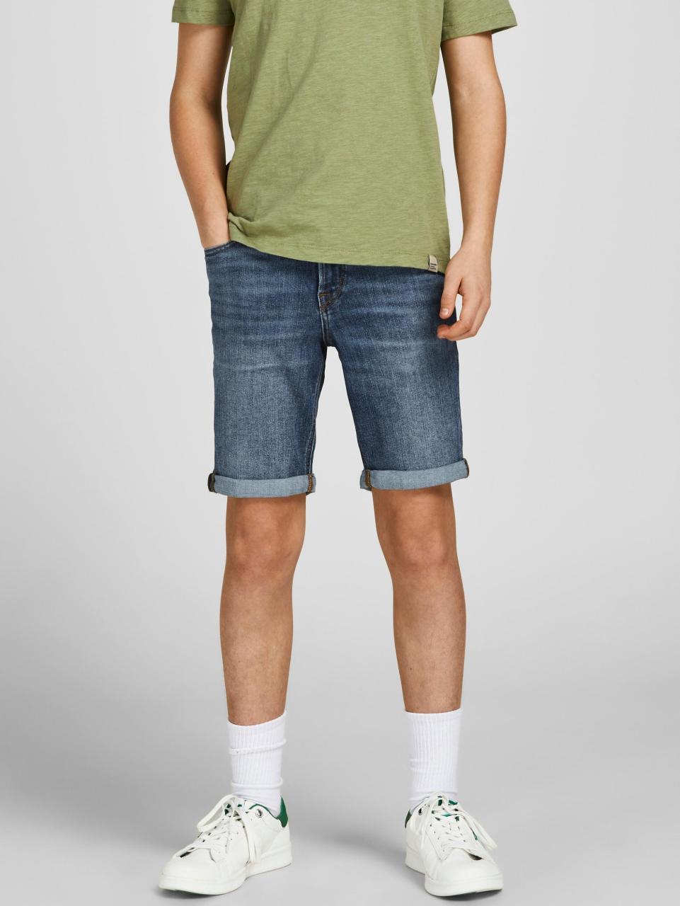 Βερμούδα τζιν αγόρι JACK & JONES-12202234-Blue Denim φωτογραφία
