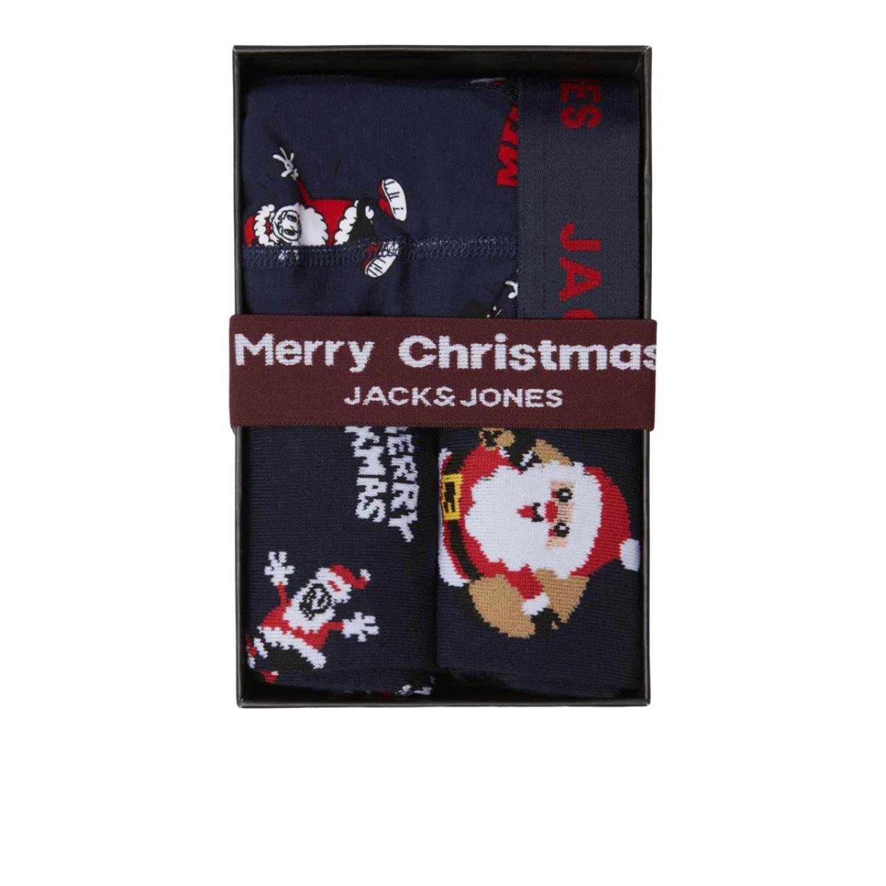 Σετ δώρου αγόρι Christmas Jack & Jones-12246668-Navy Blazer φωτογραφία