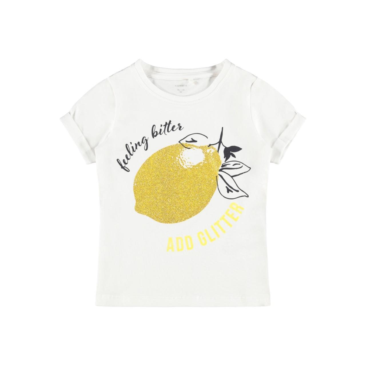 Μπλούζα μακό κορίτσι Name it -13190188-BW organic cotton