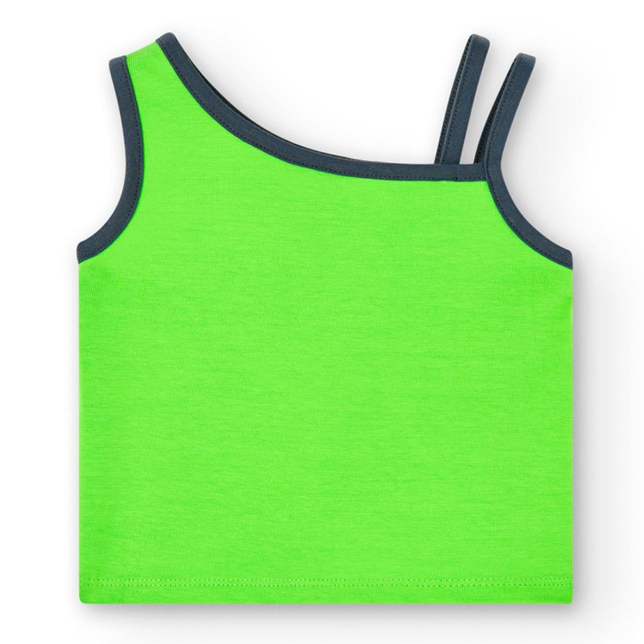 Μπλούζα crop κορίτσι Boboli-436070-4614-Green φωτογραφία