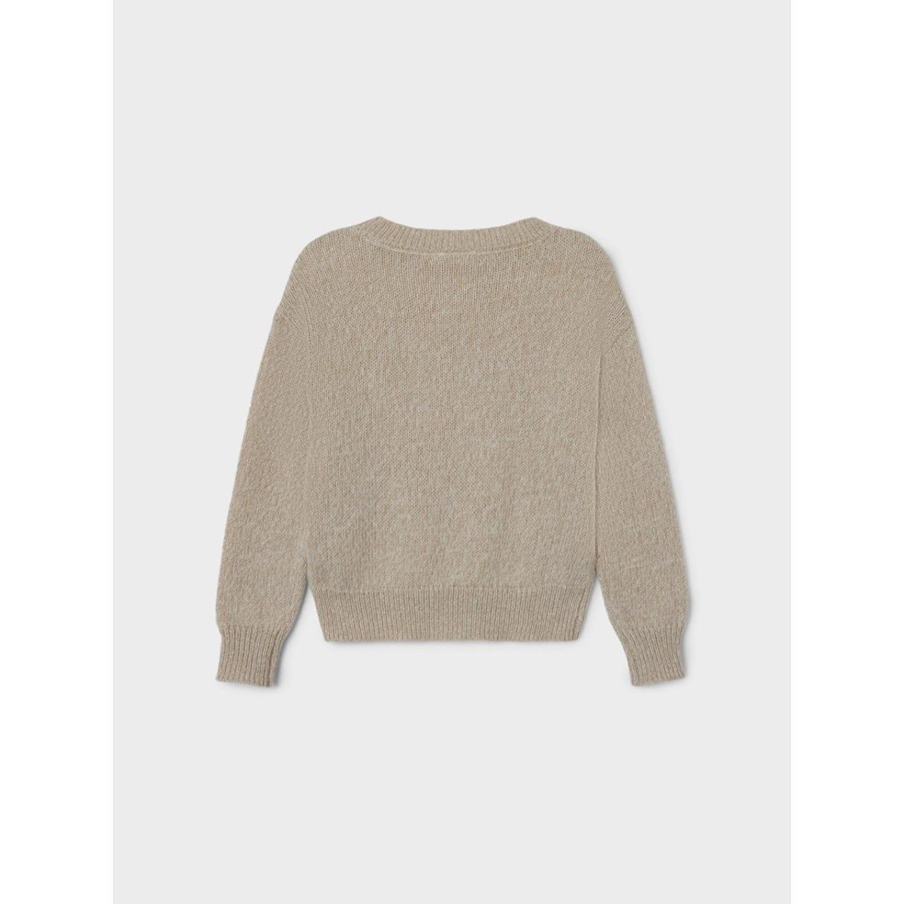 Μπλούζα πλεκτή αγόρι Name it-13226935-Pure Cashmere