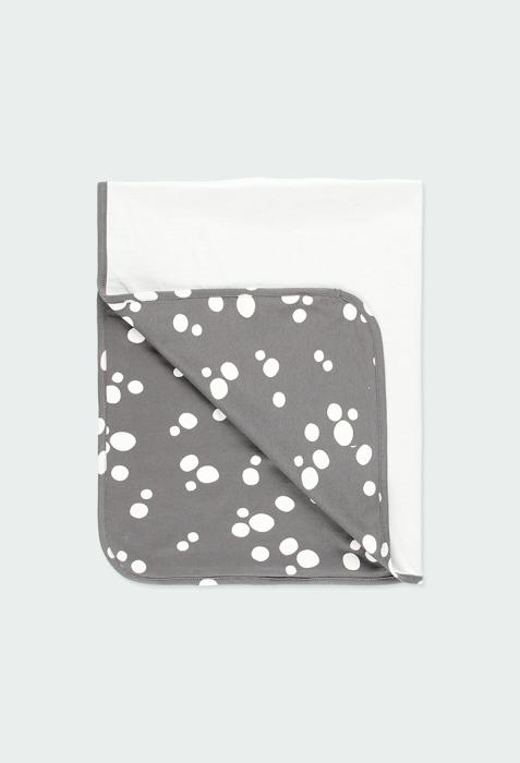 Κουβέρτα λεπτή unisex Bob & Oli-13B405-9804-PRINT-organic cotton 90x70 cm