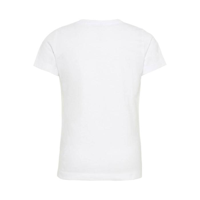 Μπλούζα μακό κορίτσι Name it-13163106-WHITE2- organic cotton