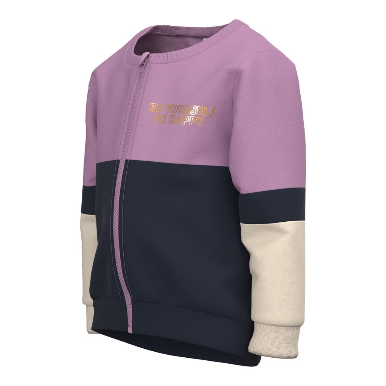 Ζακέτα φούτερ κορίτσι Name it-13207329-Smoky Grape