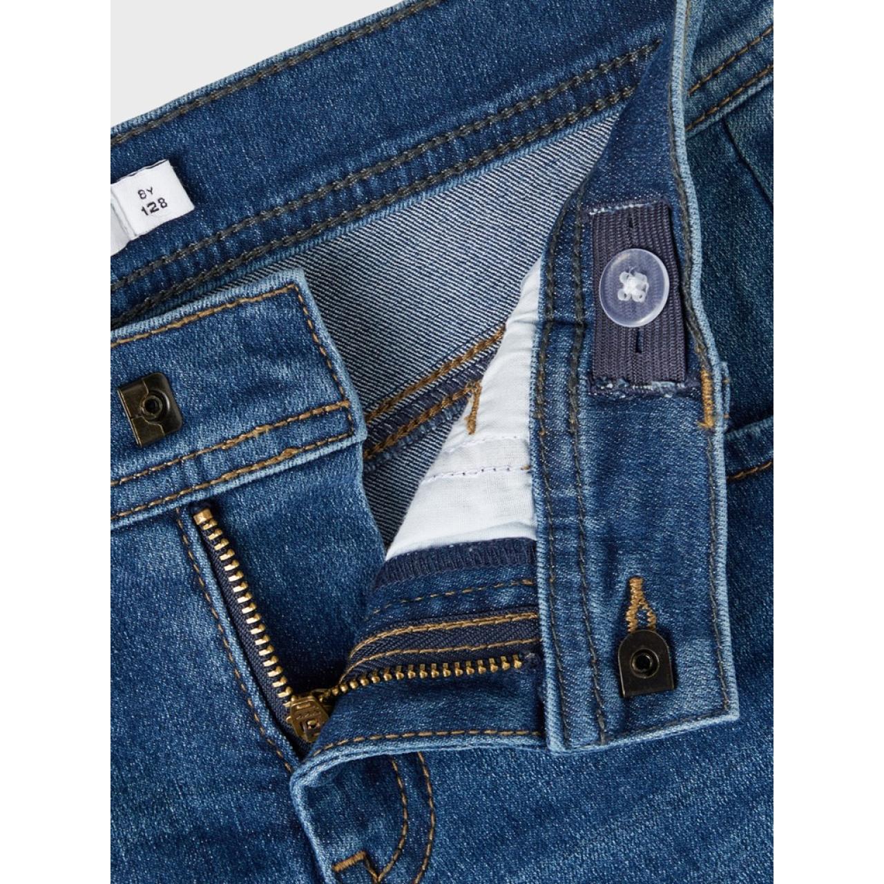 Βερμούδα τζιν αγόρι Name it-13213280-Dark Blue Denim φωτογραφία