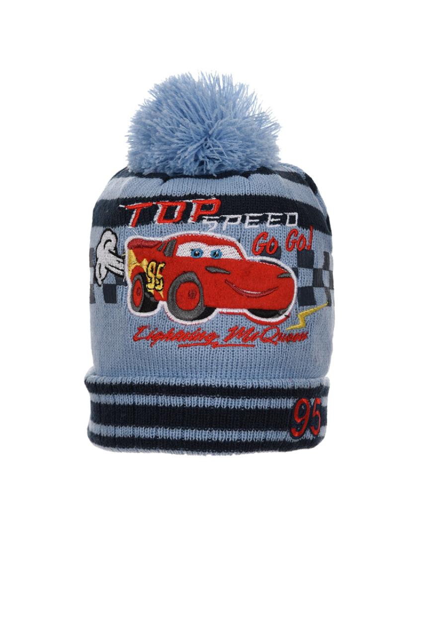 Σκουφάκι πλεκτό αγόρι Cars -HO4423-Light Blue