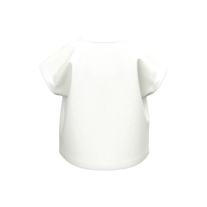 Μπλούζα μακό crop κορίτσι name it-13215042-Bright White