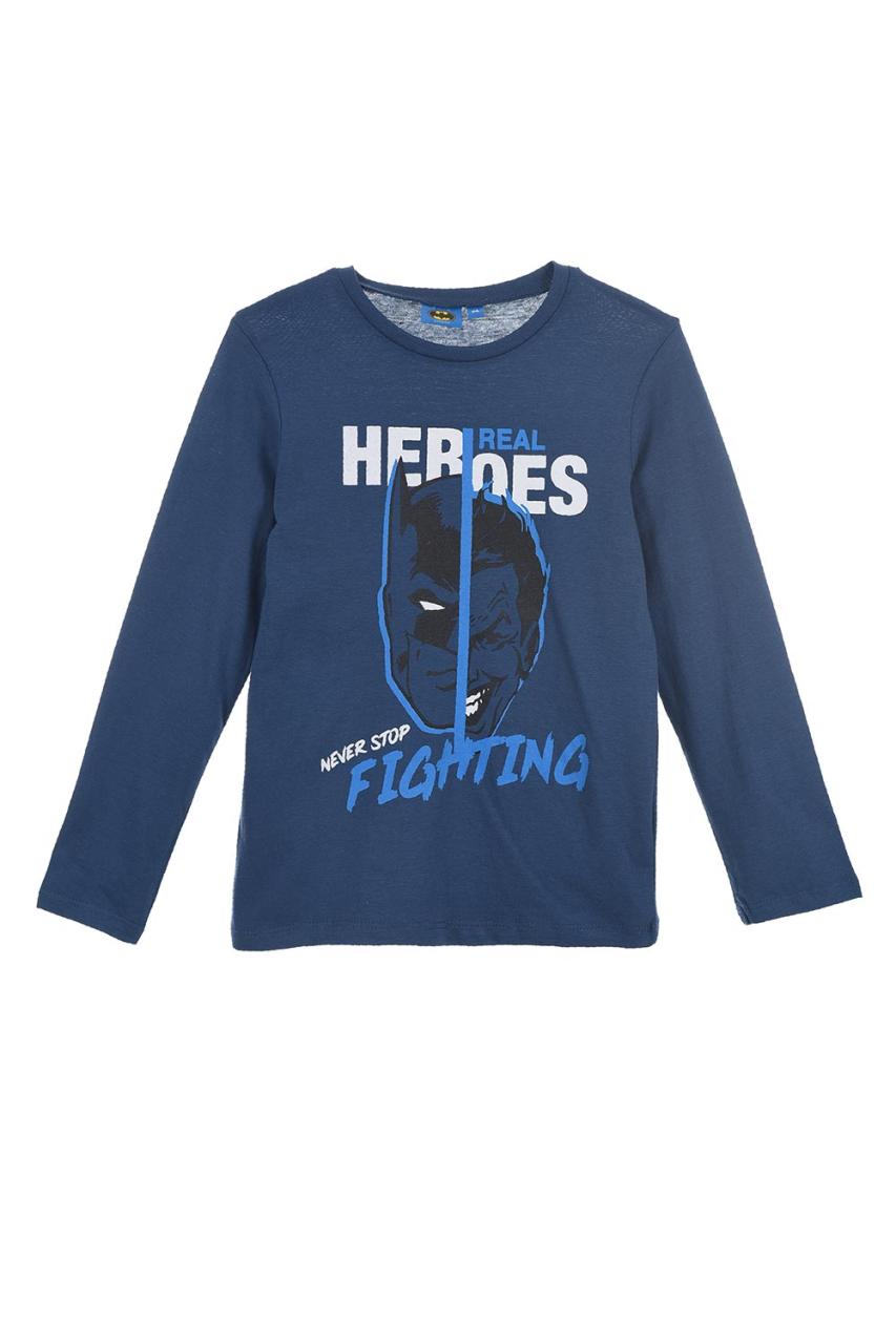 SUPER HEROES Μπλούζα αγόρι Batman -HS1423-BLUE