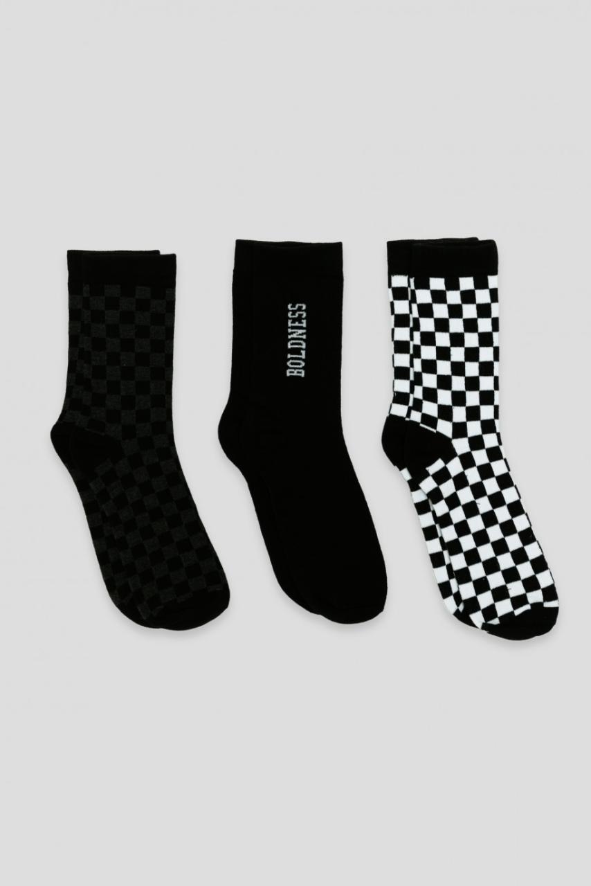 reporter young Κάλτσες 3 τεμ. αγόρι Reporter Young-223-0995B-26-100-BLACK