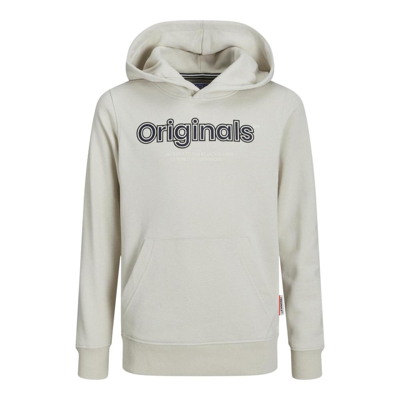 JACK&JONES Μπλούζα φούτερ αγόρι Jack & Jones-12247614-Moonbeam