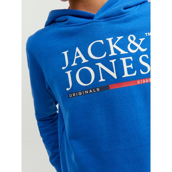 Μπλούζα φούτερ αγόρι JACK & JONES-12230398-Nautical Blue