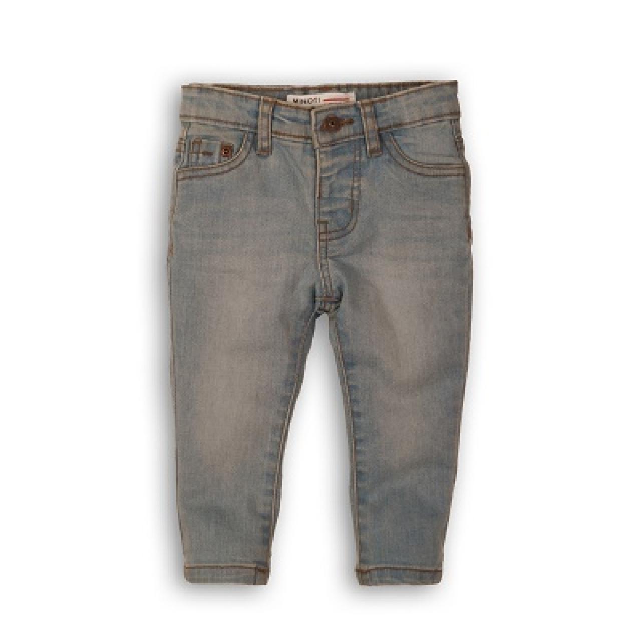 Minoti Παντελόνι τζιν μπεμπέ αγόρι Minoti -1JEANSK3-grey