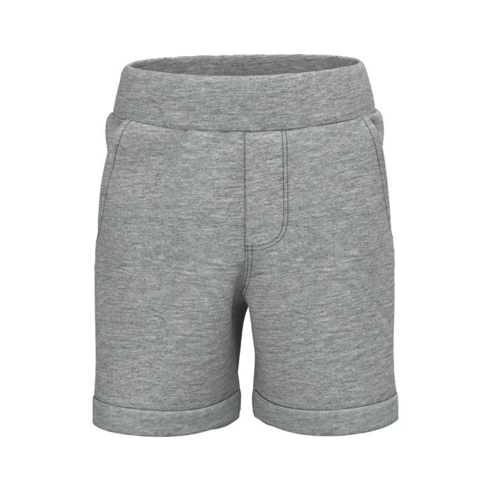 Βερμούδα μακό αγόρι name it-13216959-Grey Melange