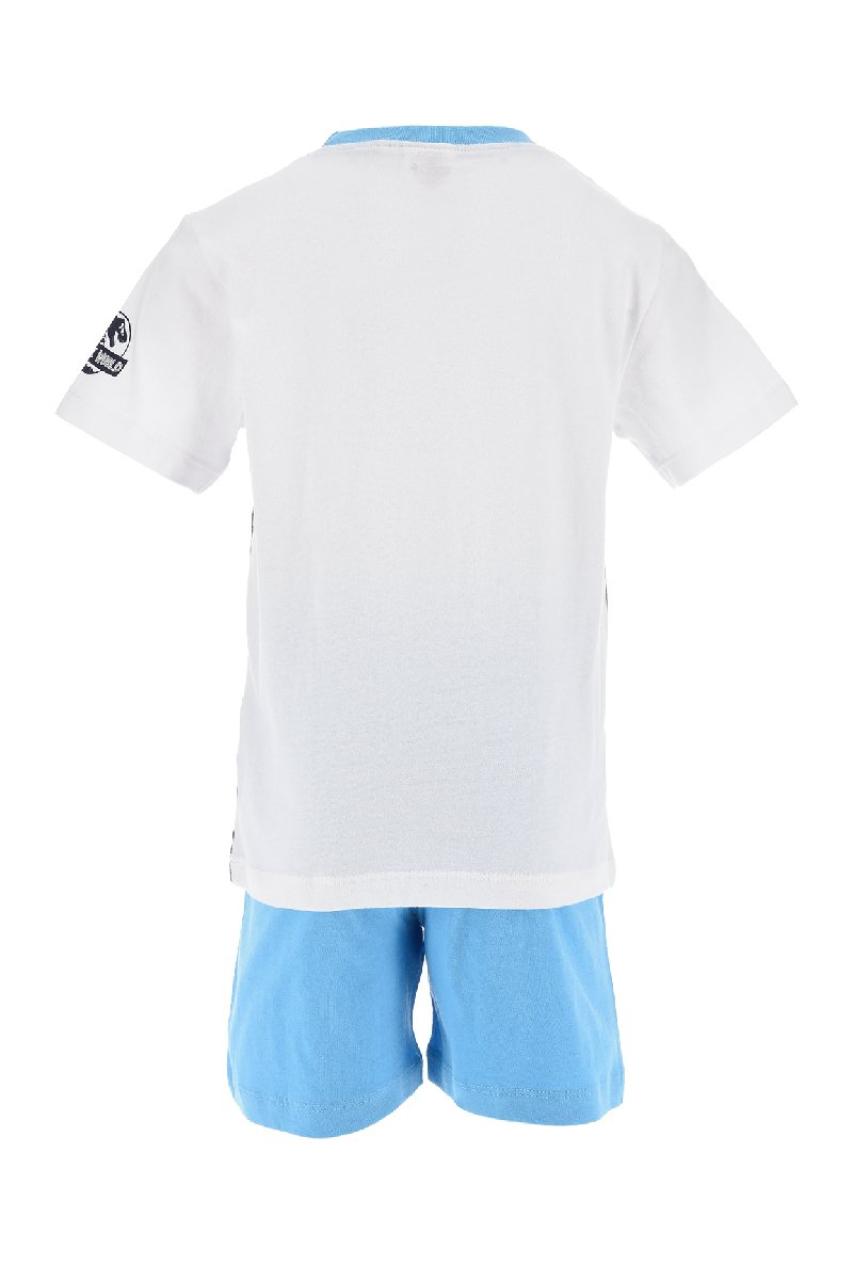 Πιτζάμα μακό αγόρι JURASSIC WORLD-EV2049-WHITE-organic cotton φωτογραφία
