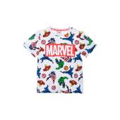 Μπλούζα μακό αγόρι Avengers-EX1224-WHITE
