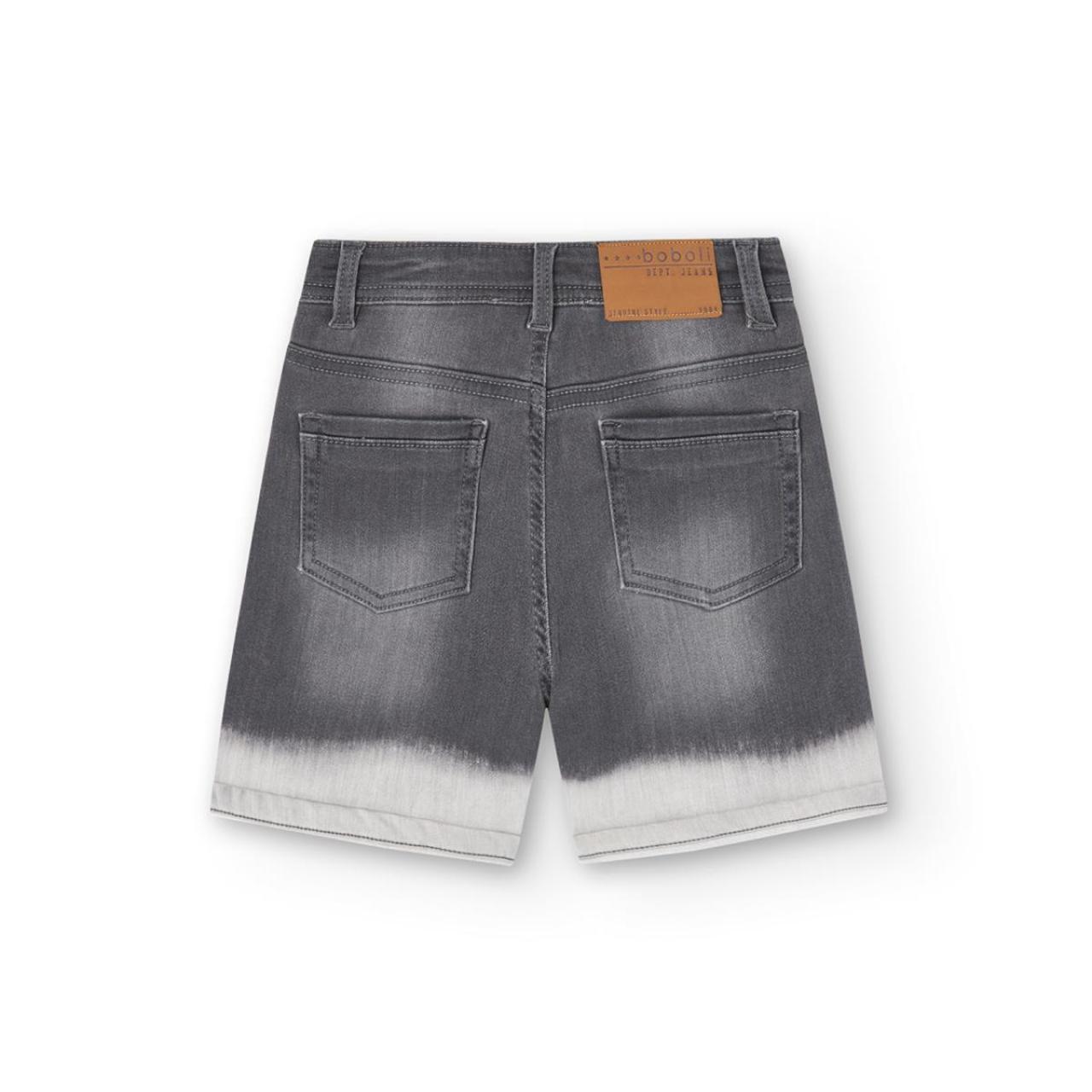 Βερμούδα τζιν αγόρι Boboli-518127-8131-Grey φωτογραφία