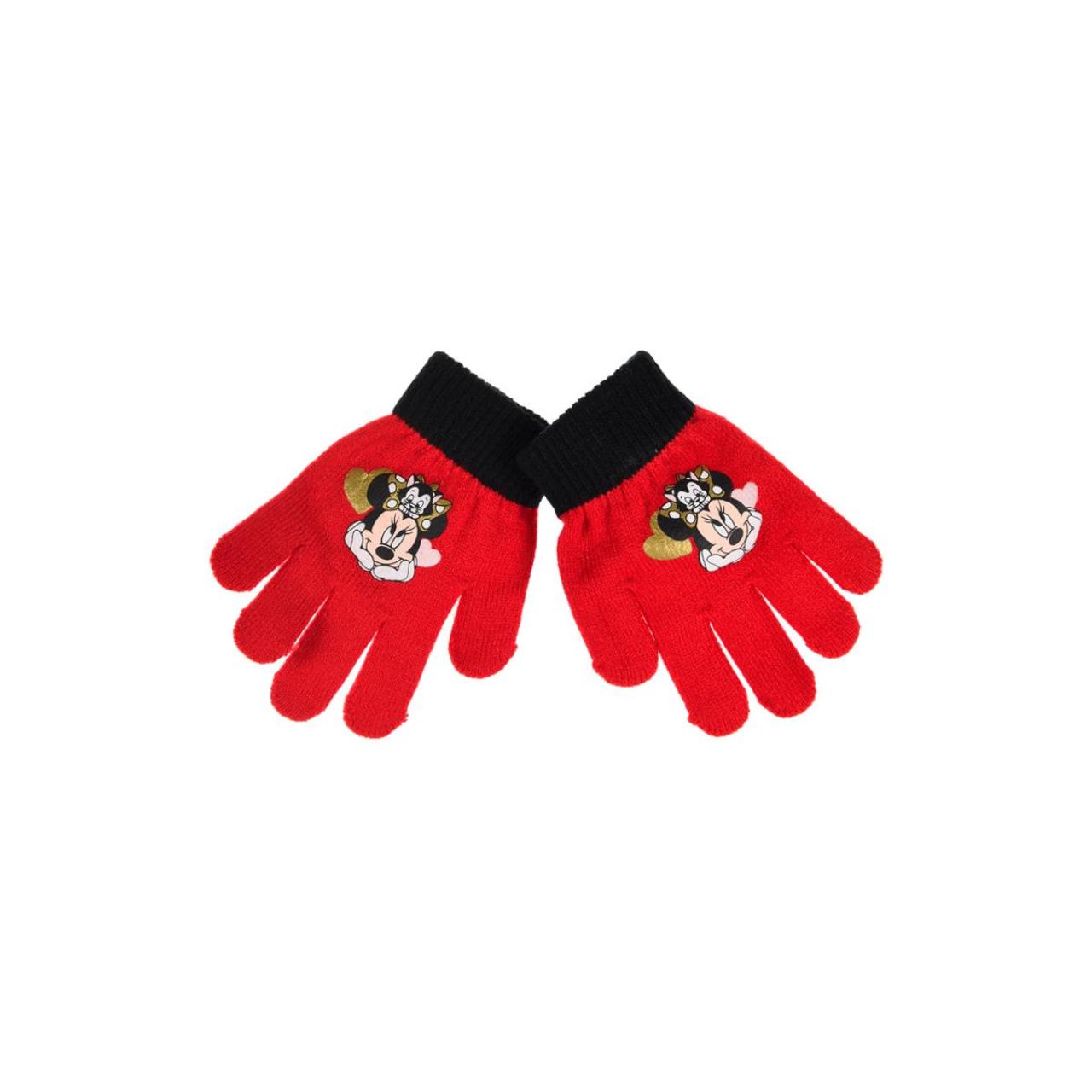 SUPER HEROES Γάντια κορίτσι Minnie Mouse-HW4034-RED