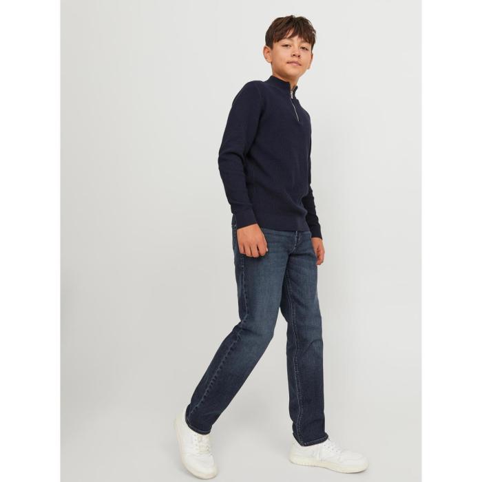 Παντελόνι τζιν αγόρι Jack & Jones-12247590-Blue Denim