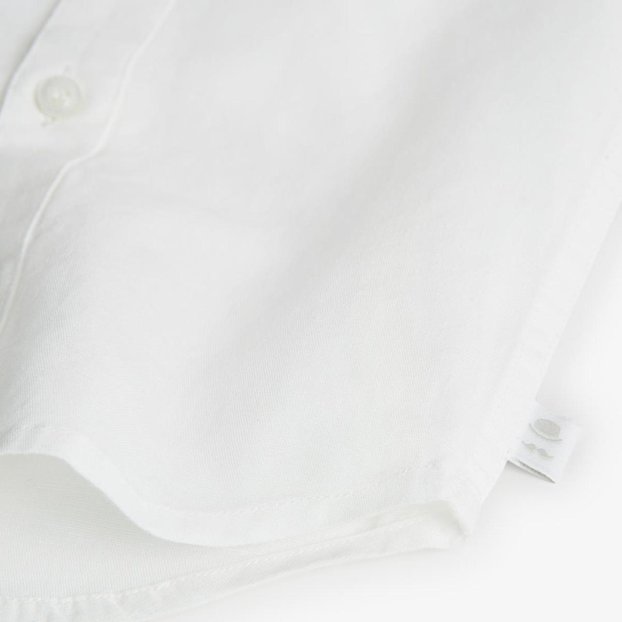 Πουκάμισο λινό αγόρι Boboli-718062-1100-White φωτογραφία