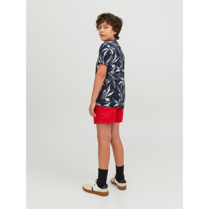 Μαγιό βερμούδα αγόρι JACK & JONES-12228535-Chinese Red