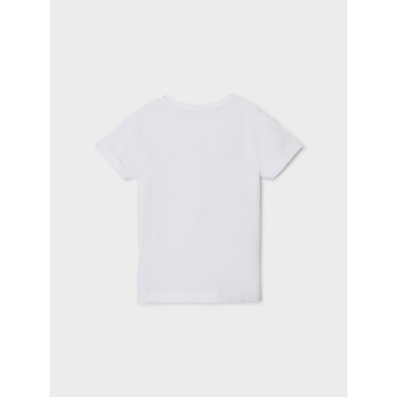 Μπλούζα μακό αγόρι name it-13215004-Bright White