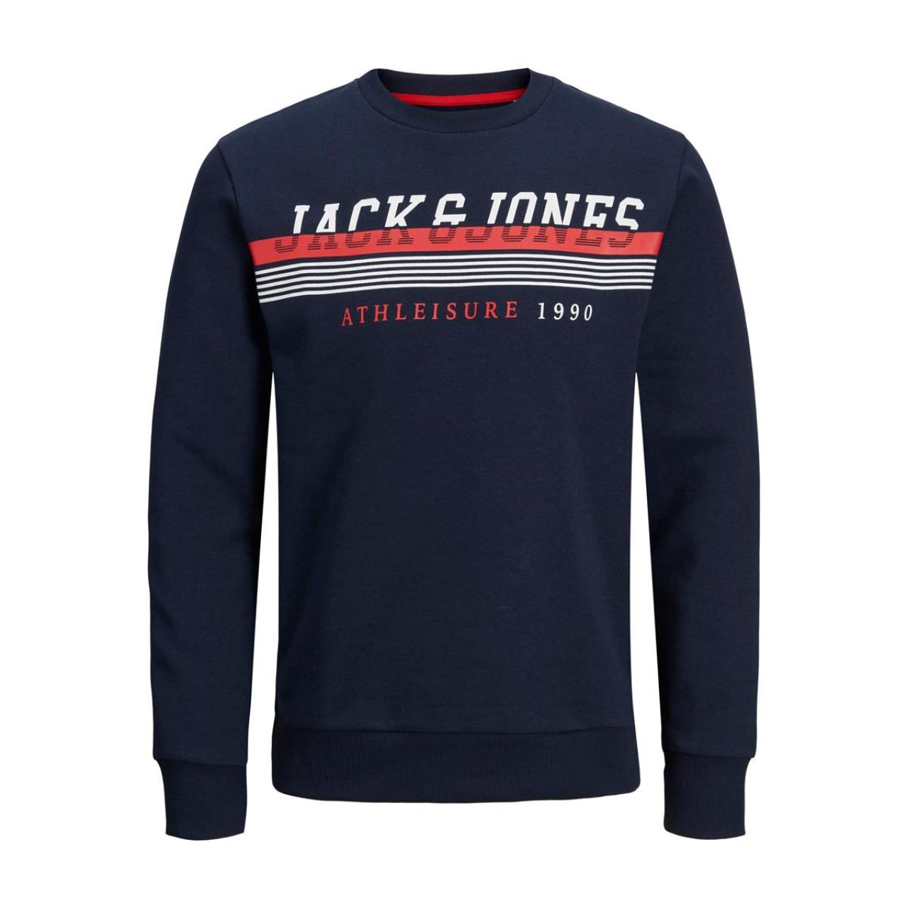 JACK&JONES Μπλούζα φούτερ αγόρι Jack & Jones-12213282-Navy Blazer