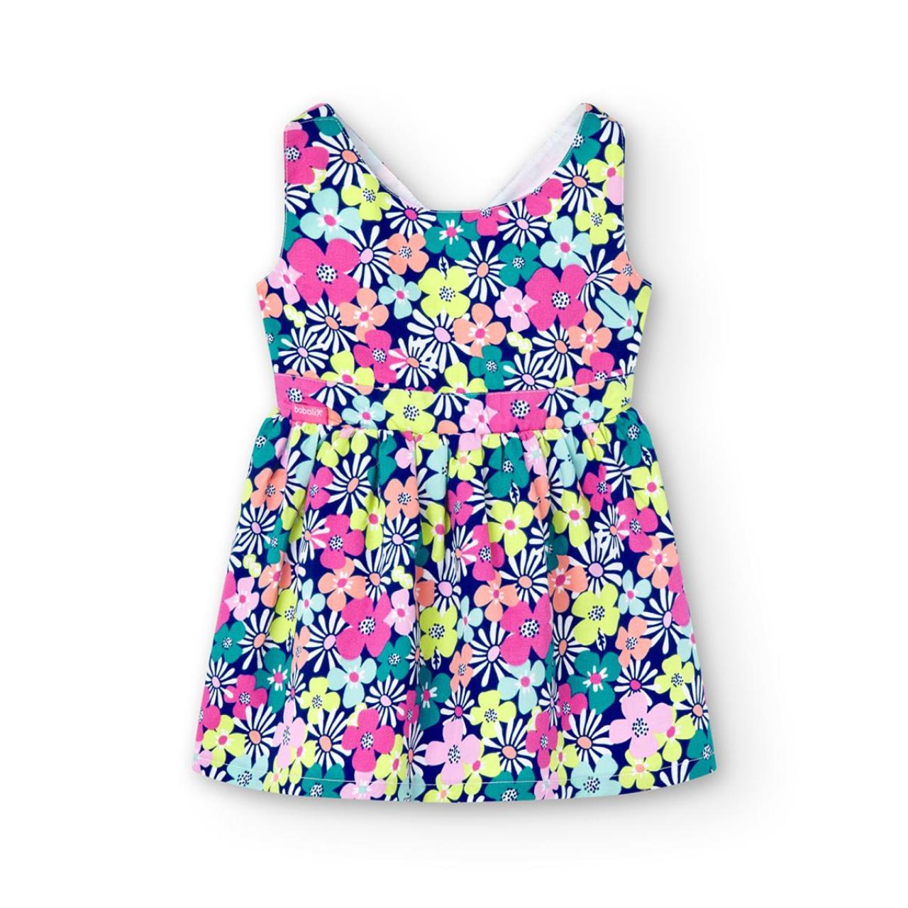 BOBOLI Φόρεμα υφαμάτινο κορίτσι Boboli-248059-9410-Multicolor